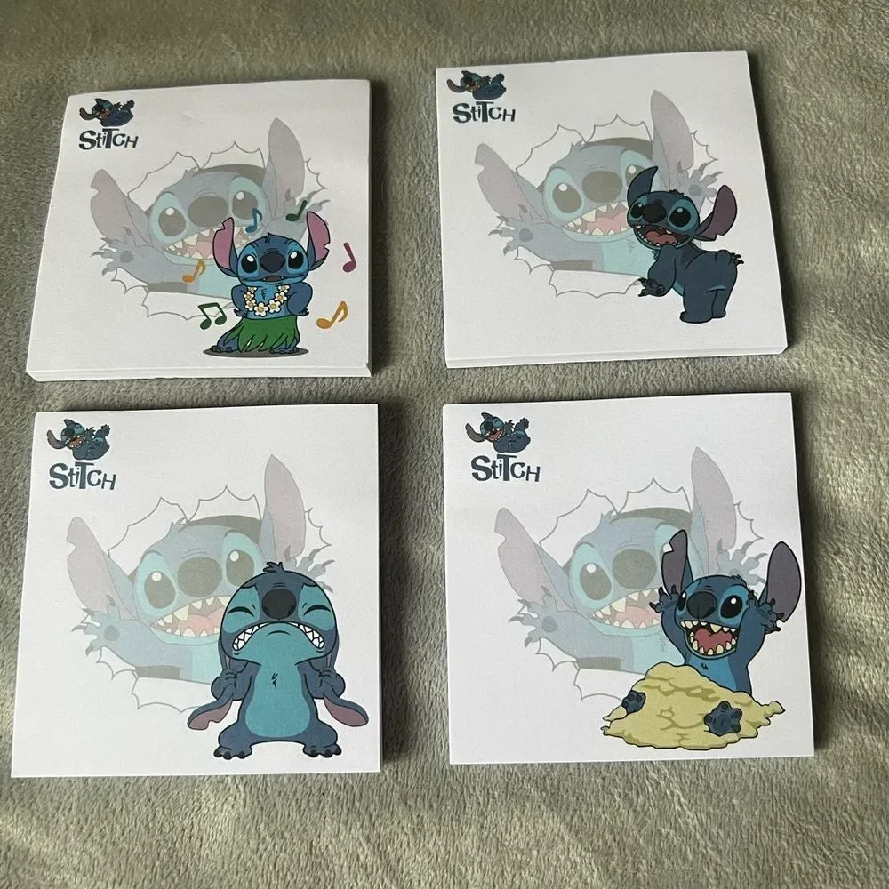 Disney Stitch Notepad Set